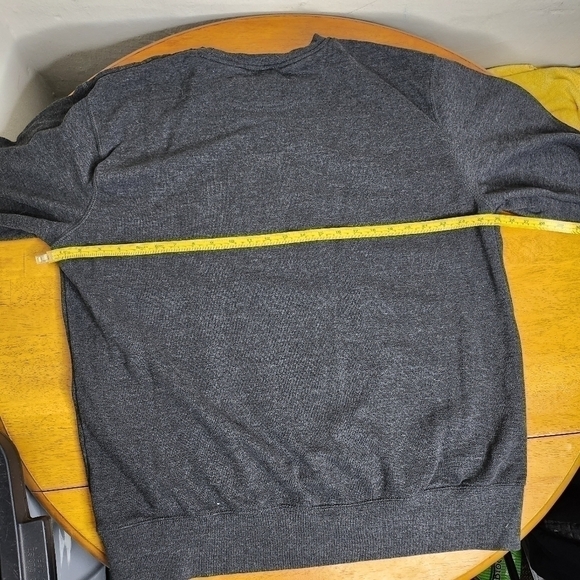 U.S. POLO ASSN 100% Cotton Dark Grey Sweatshirt Men's XXL - Picture 7 of 12
